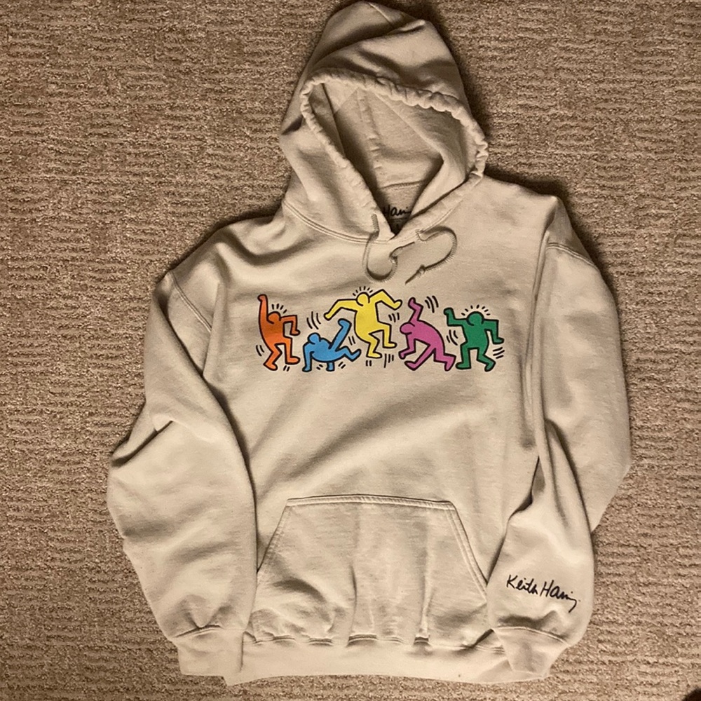 Keith sharing Foundation sweatshirt, size large